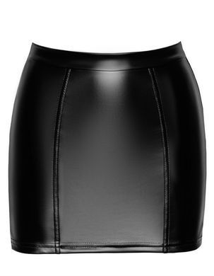 Юбка Noir Handmade F341 Powerwetlook and lace skirt - 3XL