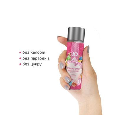 Лубрикант на водной основе JO H2O &mdash; Candy Shop &mdash; Cotton Candy (60 мл) без сахара и парабенов