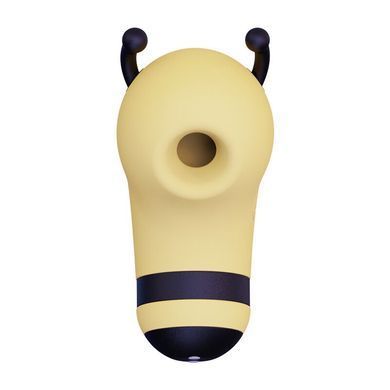 Вакуумный стимулятор с микротоками KISSTOY Beebe Yellow, на палец
