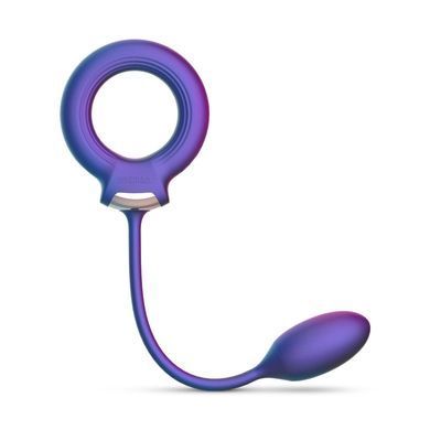 Эрекционное виброкольцо с виброяйцом Hueman - Eclipse Anal Vibrator