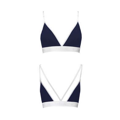 Спортивный топ с двойными бретелями Passion PS007 TOP L, navy blue