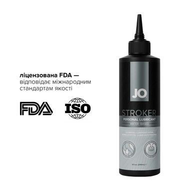 Лубрикант для мастурбаторів JO Stroker Lubricant 240 мл, на водній основі, густий, з аплікатором