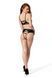 Комплект Passion KRISTEEN SET black L/XL