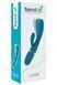 Вибратор-кролик Liebe Bend It Plus Ocean Blue, гибкий, 2 мотора, 10 режимов