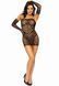 Leg Avenue 2 PC Tube dress and gloves OS Black