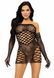 Leg Avenue 2 PC Tube dress and gloves OS Black