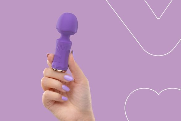 Мини-вибромассажер FairyGasm SecretFuntasy violet