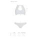 Комплект: бра, трусики с ажурным декором и открытым шагом URSULA SET L/XL, white