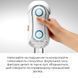 Мастурбатор Tenga Flip Orb &mdash; Orange Crash, с изменяемым сжатием, со стимулирующими шариками внутри