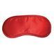 Маска на глаза Sex And Mischief - Satin Red Blindfold, тканевая, красная