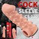 Насадка на член Kokos Cock Sleeve CS 010 S
