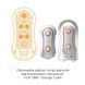Мастурбатор Tenga Flip Orb &mdash; Orange Crash, с изменяемым сжатием, со стимулирующими шариками внутри