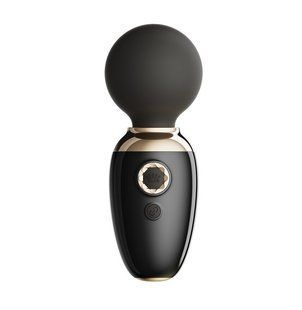 Смарт-вибромассажер Zalo &ndash; AVA Obsidian Black, 8 режимов, подогрев, очень мощный и компактный