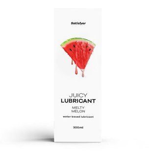 Лубрикант на водной основе Satisfyer Juicy Lubricant Melty Melon water based 300 мл