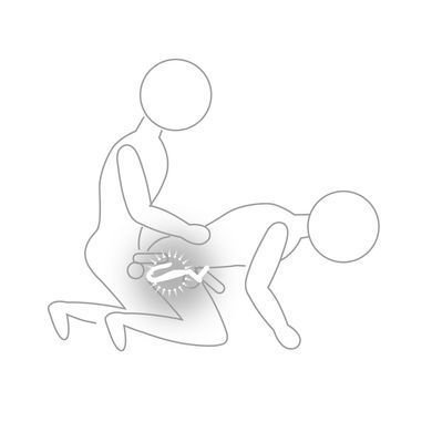 Универсальный вибратор с эрекционным кольцом Rocks Off The-Vibe, пульт ДУ