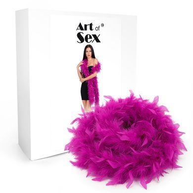Боа з пір&rsquo;я Art of Sex, довжина 2 метри, колір маджента