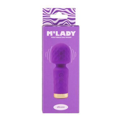 Вібромасажер M&rsquo;Lady Mini Vibrating Wand Purple
