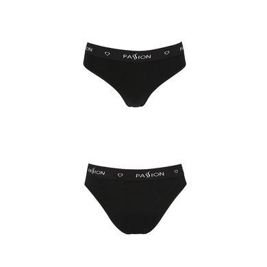 Трусики-слипы из хлопка с эластаном Passion PS004 PANTIES XL, black