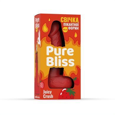 Ароматное свеча пикантной формы Pure Bliss Red Juicy Crush (Ягодный взрыв) 18 см