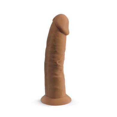 Фаллоимитатор SilexD Henry Caramel (MODEL 2 size 7.5in), двухслойный, силикон+Silexpan, диаметр 4,8см