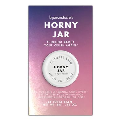 Бальзам для клитора Bijoux Indiscrets Horny Jar (Дрожи от удовольствия), разогревающий