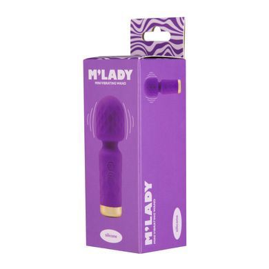 Вібромасажер M&rsquo;Lady Mini Vibrating Wand Purple