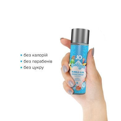 Лубрикант на водной основе JO H2O &mdash; Candy Shop &mdash; Bubblegum (60 мл) без сахара и парабенов