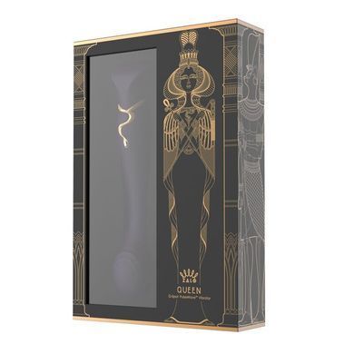 Смартвибратор Zalo &mdash; Queen Twilight Purple, пульсирующая жемчужина, кристалл Swarovski