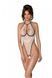 Боді з доступом Passion CHIKA BODY S/M, cream