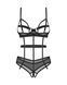Боді Obsessive Euridia crotchless teddy XS/S