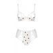Еротичний комплект з малюнком Passion LOVELIA BIKINI L/XL, white