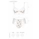 Еротичний комплект з малюнком Passion LOVELIA BIKINI L/XL, white