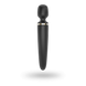Вибромассажер Satisfyer Wand-er Woman (Black/Gold), водонепроницаемый, мощный, размер XXL