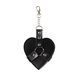 Брелок на карабіні для ключів Art of Sex Chained Heart, Чорний