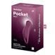 Вакуумный клиторальный стимулятор с вибрацией Satisfyer Pocket Pro 1 Purple