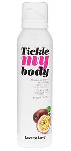 Массажная пена Love To Love TICKLE MY BODY Passion fruit (150 мл)