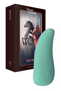 Вибратор-язычок FairyGasm ThrillLeaf green