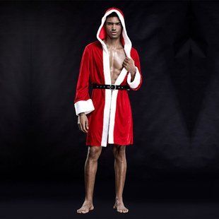 Мужской эротический костюм &ldquo;Обольстительный Санта&rdquo; One Size Red