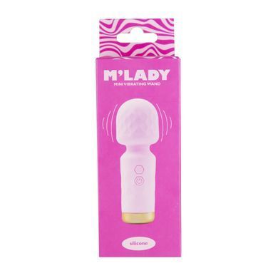 Вібромасажер M&rsquo;Lady Mini Vibrating Wand Pink