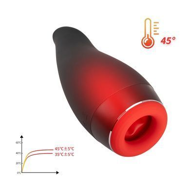 Мастурбатор Otouch Pleasure Engine, 7 режимов вибрации, 5 режимов фрикций, подогрев, джойстик