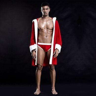 Мужской эротический костюм &ldquo;Обольстительный Санта&rdquo; One Size Red