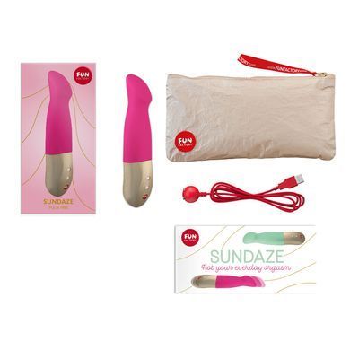 Вибратор-пульсатор Fun Factory SUNDAZE fuchsia pink