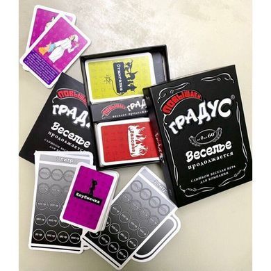 Застольная игра для компании &laquo;Повышаем Градус&raquo; (RU)