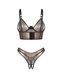 Комплект Obsessive Soranna top & crotchless thong 2XL/3XL