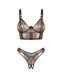Комплект Obsessive Soranna top & crotchless thong 2XL/3XL