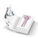 Електронний ультразвуковий ролик для обличчя GESKE Sonic Facial Roller 4в1 pink