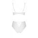 Еротичний комплект з малюнком Passion LOVELIA BIKINI S/M, white