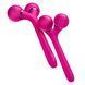 Електронний ультразвуковий ролик для обличчя та тіла GESKE Sonic Facial&Body Roller 4в1 magenta