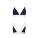 Спортивный топ с двойными бретелями Passion PS007 TOP S, navy blue
