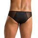 Мужские слипы на молнии Passion 042 SLIP TIMMY L/XL Black, экокожа, сетка